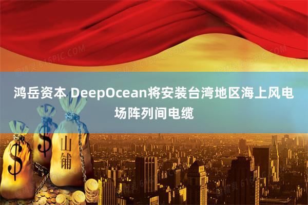 鸿岳资本 DeepOcean将安装台湾地区海上风电场阵列间电缆