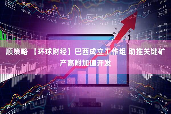顺策略 【环球财经】巴西成立工作组 助推关键矿产高附加值开发
